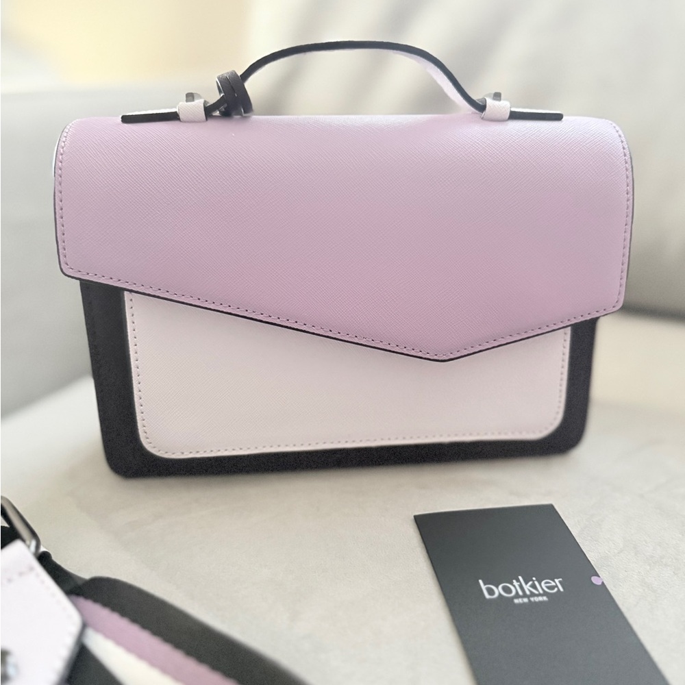 Botkier Women's Shoulder Bag - Lavender and Black